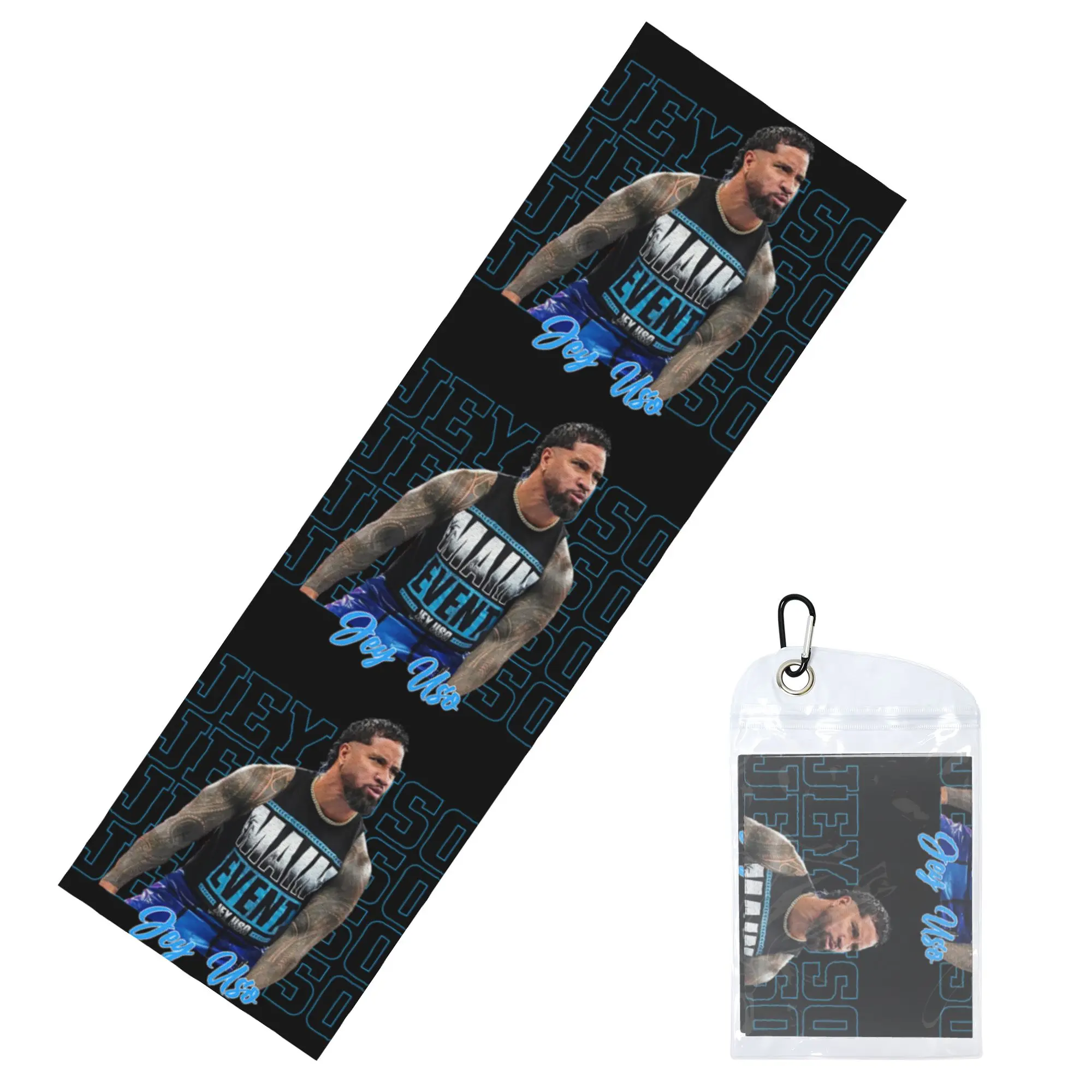 Jey Uso Yeet Wrestling Art Cold Exercise Towel Quick Dry Face Towel  Shower Towels