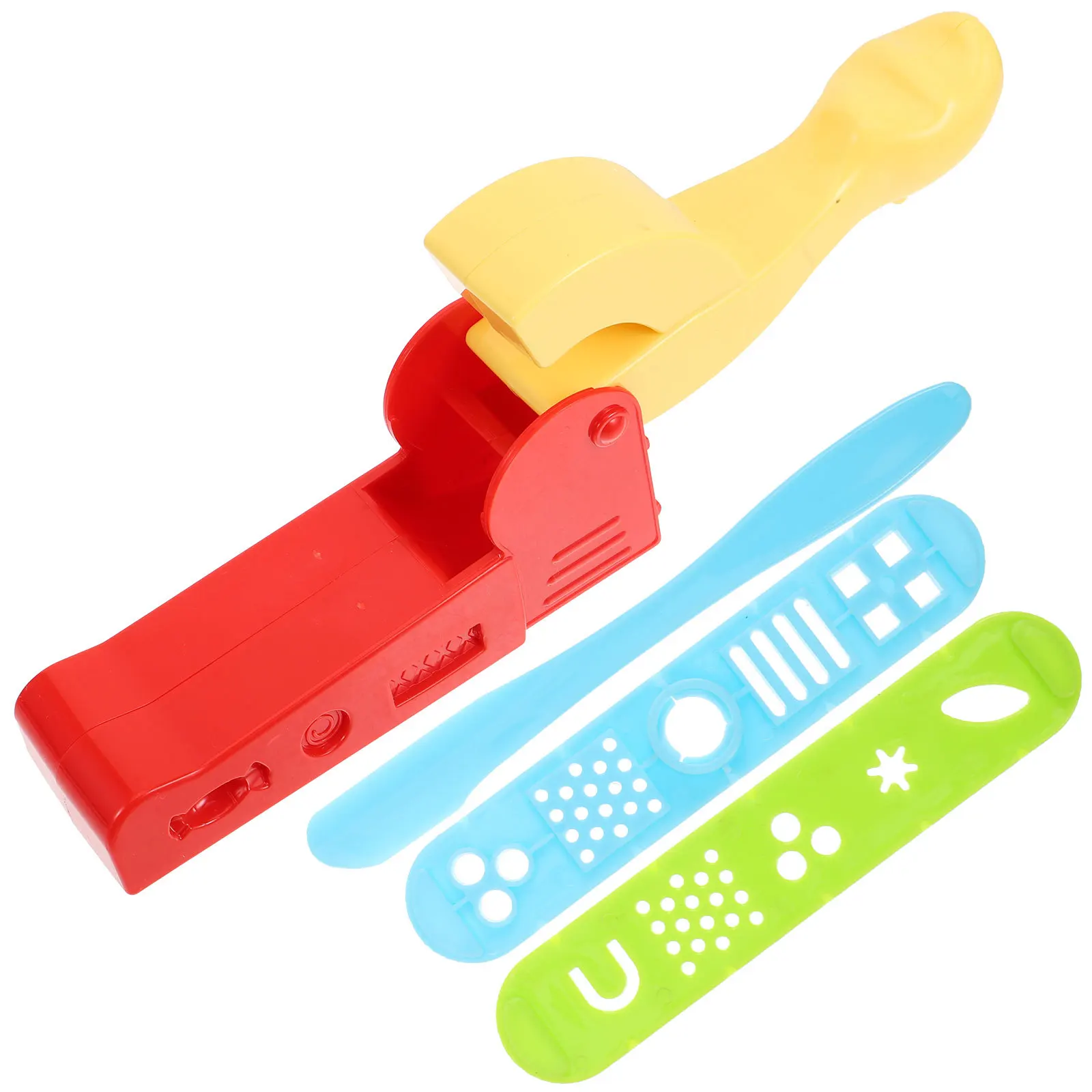 4Pcs Color Clay Tool Set Creative DIY Plastic Sand Mold Kit for Kids Beach Educational Fun DIY Educational Toys