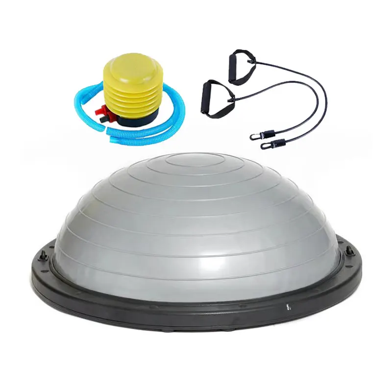 Gym Fitness Non-slip Mini Balance Massage Exercise Trainer Pilates Yoga Wave Speed Half Ball