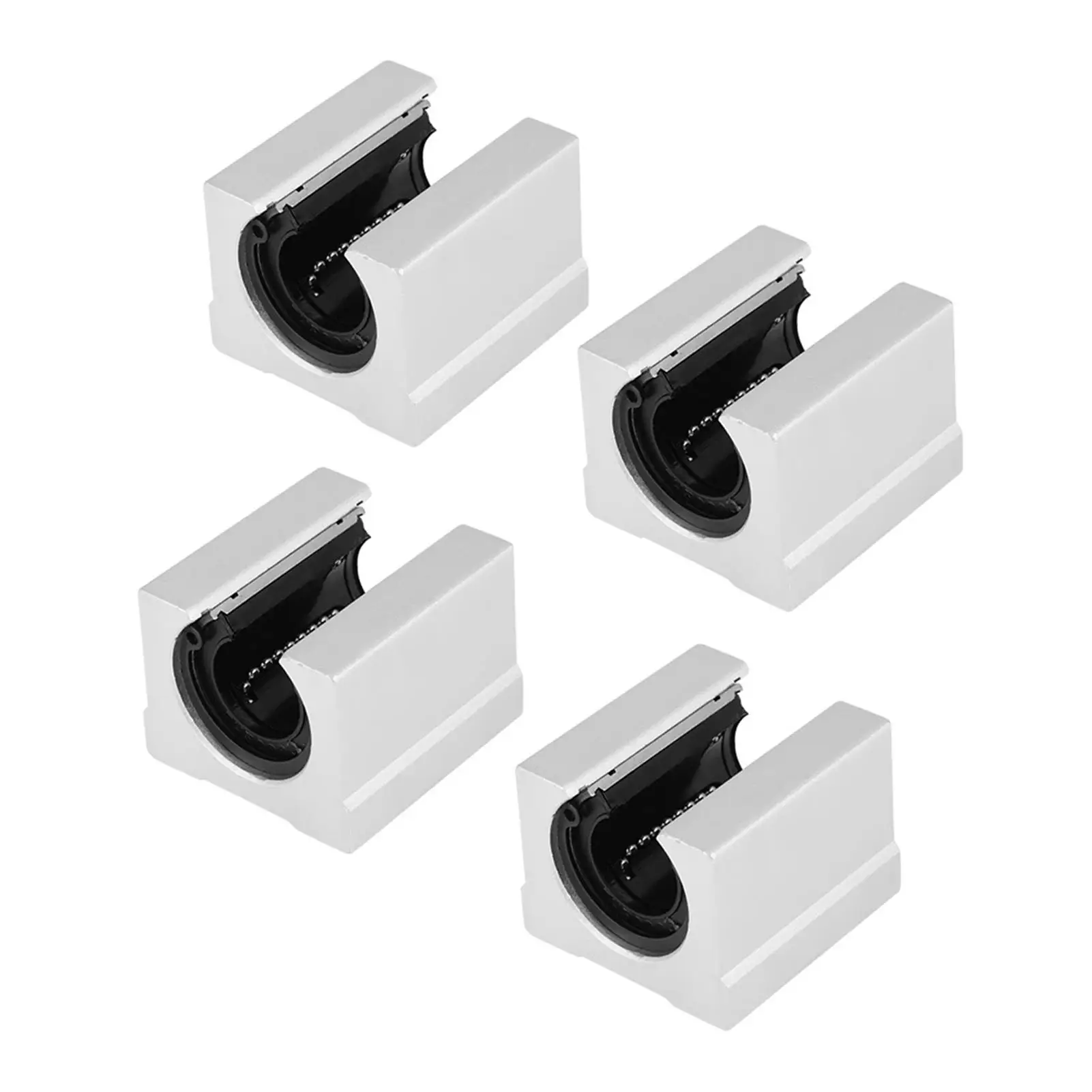 

4Pcs SBR20UU Open Linear Motion Bearing Blocks 20x39x11mm for 3D Printer & CNC Machine Accessories