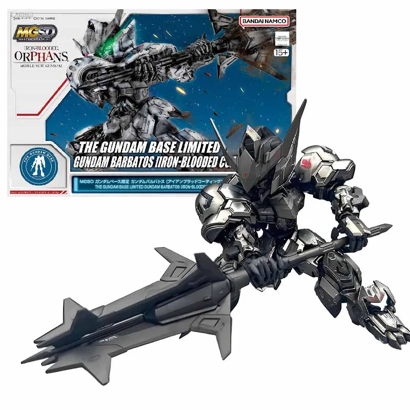 Em estoque bandai original mgsd a base de gundam limitado gundam barcos revestimiento de ferro ASW-G-08 barcatos anime figura de ação