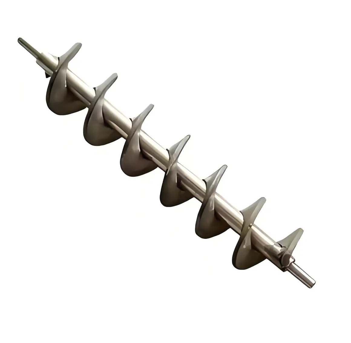 High-Strength Segmented Stainless Steel Spiral Conveyor Blade Shaft