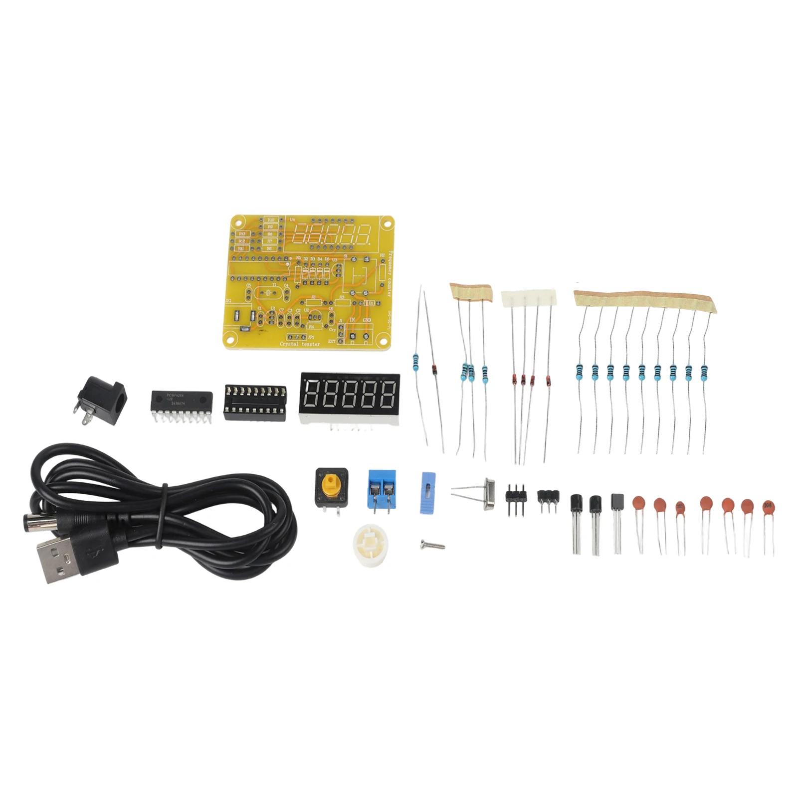 Automatic Ranging for crystal Oscillator Automatic Ranging Specification 1Hz-50MHz 5-digit Display Automatic Ranging