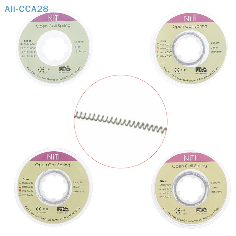 

Dental Orthodontic Niti Open Coil Springs Length 914Mm 3 Feet Dentistry Tools