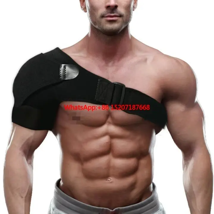 

Adjustable Neoprene Torn Rotator Cuff Shoulder Support Brace for Injury Dislocated AC Joint