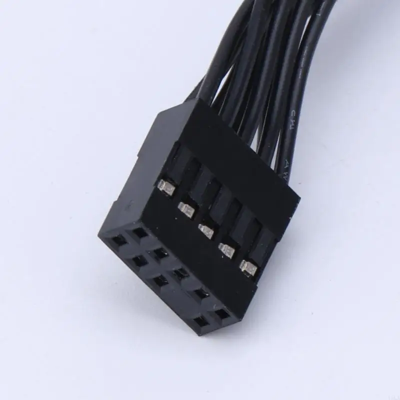 Y5la conector hdaudio frontal 9 pinos para placa-mãe computador para desktops laptop