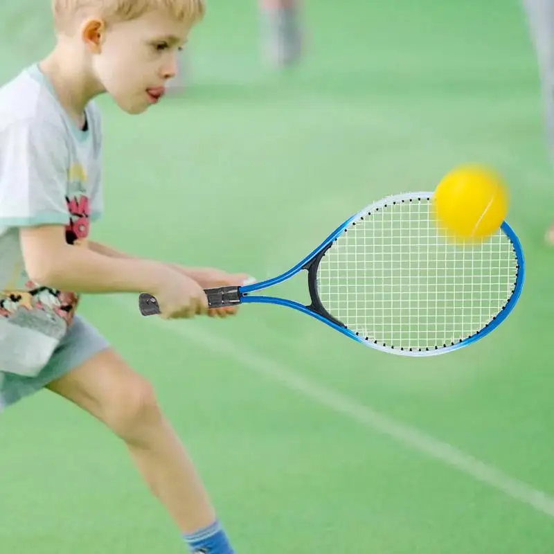 Junior Tennis Racket Beginner-Friendly Tennis Racquet Youth Tennis Racquet Children's Tennis Racket Set Sports Supplies For