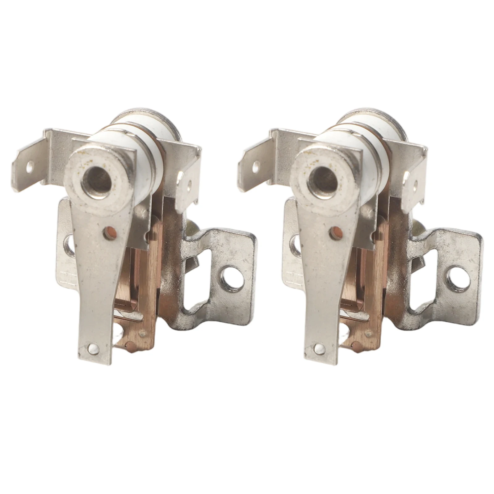 2pcs KST-168 Adjustable Bimetal Thermostat 90C Temperature Switch 16A 250V AC for Home Kitchen and Industrial Heating Use