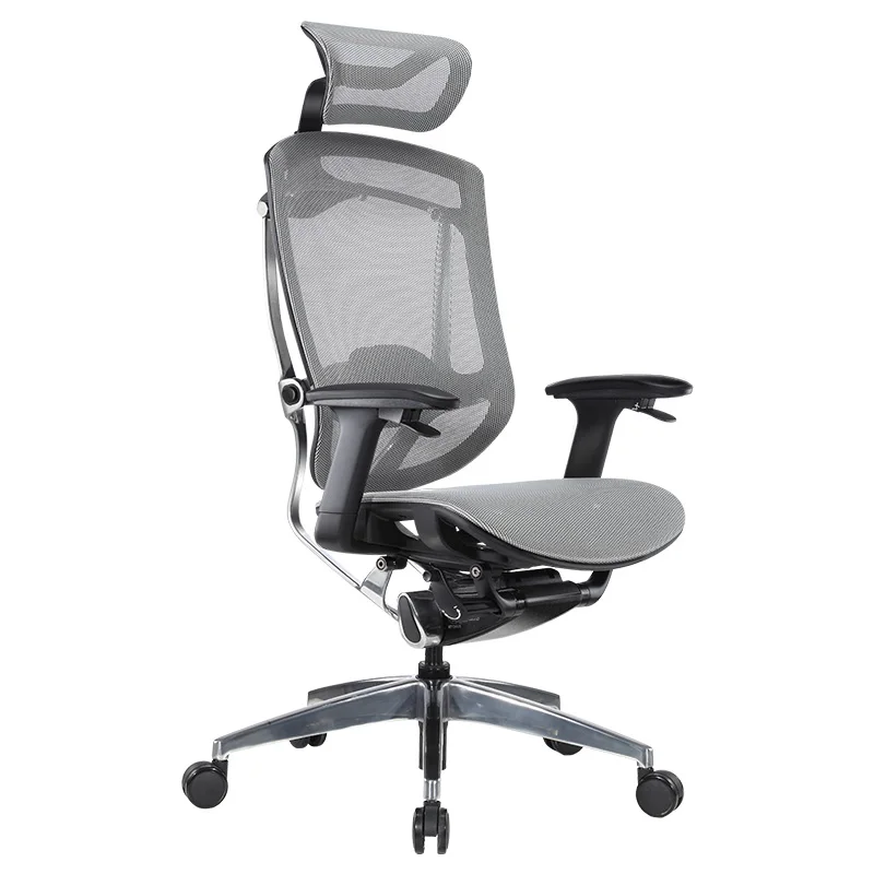 Ergoup TUV BIFMA GREENGUARD Boss Ergonomic Fabric Office Chair CEO Chair Swivel Recliner Comfortable Chair