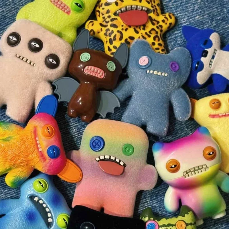 

Authentic Ugly Cute Monster Series Blind Box Keychain Pendant Collectible Toys Action Figure Handmade Customizable Decorations