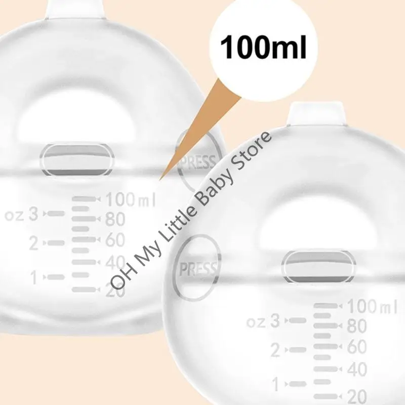 

M76C Молокоуловитель для грудного вскармливания, пищевой силиконовый молокосборник, удобный и безопасный сосок, легко чистится,