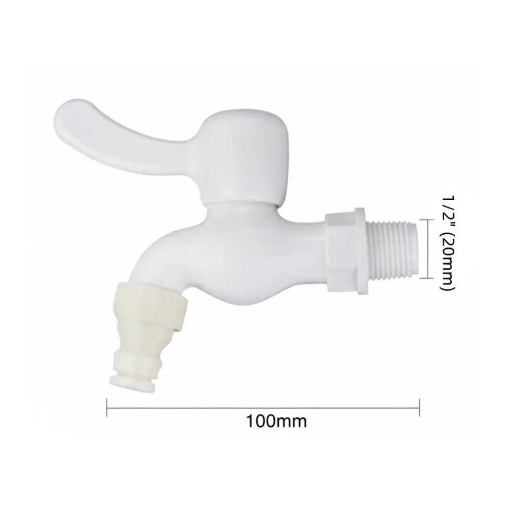 

Соединитель для шланга к водопроводному крану, пластиковый, герметичный, быстросъемный, 1/2 дюйма, 3/4 дюйма, для использования на балконе и на улице