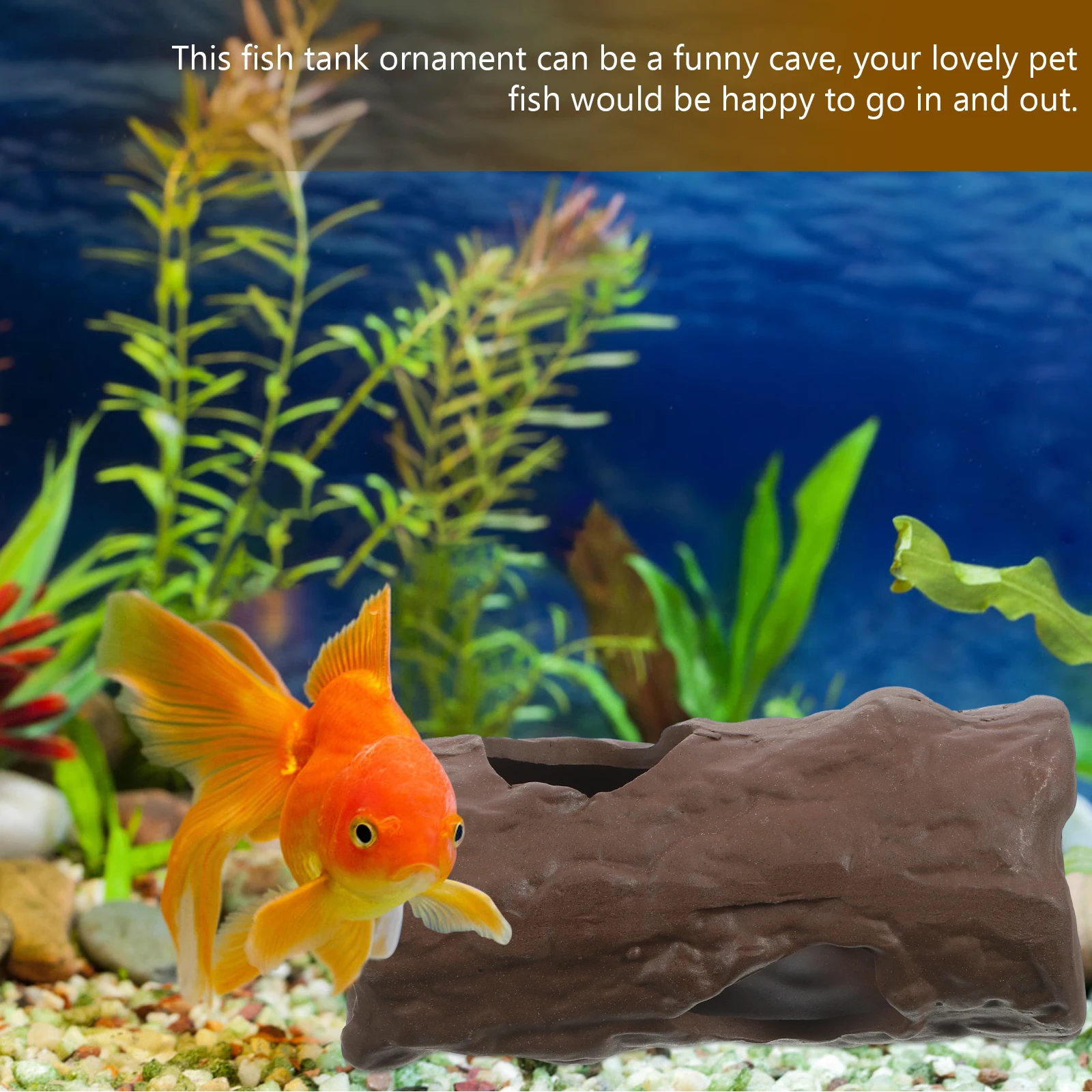 

Fish Tank Ornament Aquarium Decorative Cave Shrimp Hideout Unique Shape Safe for Freshwater Saltwater Shrimp Cave