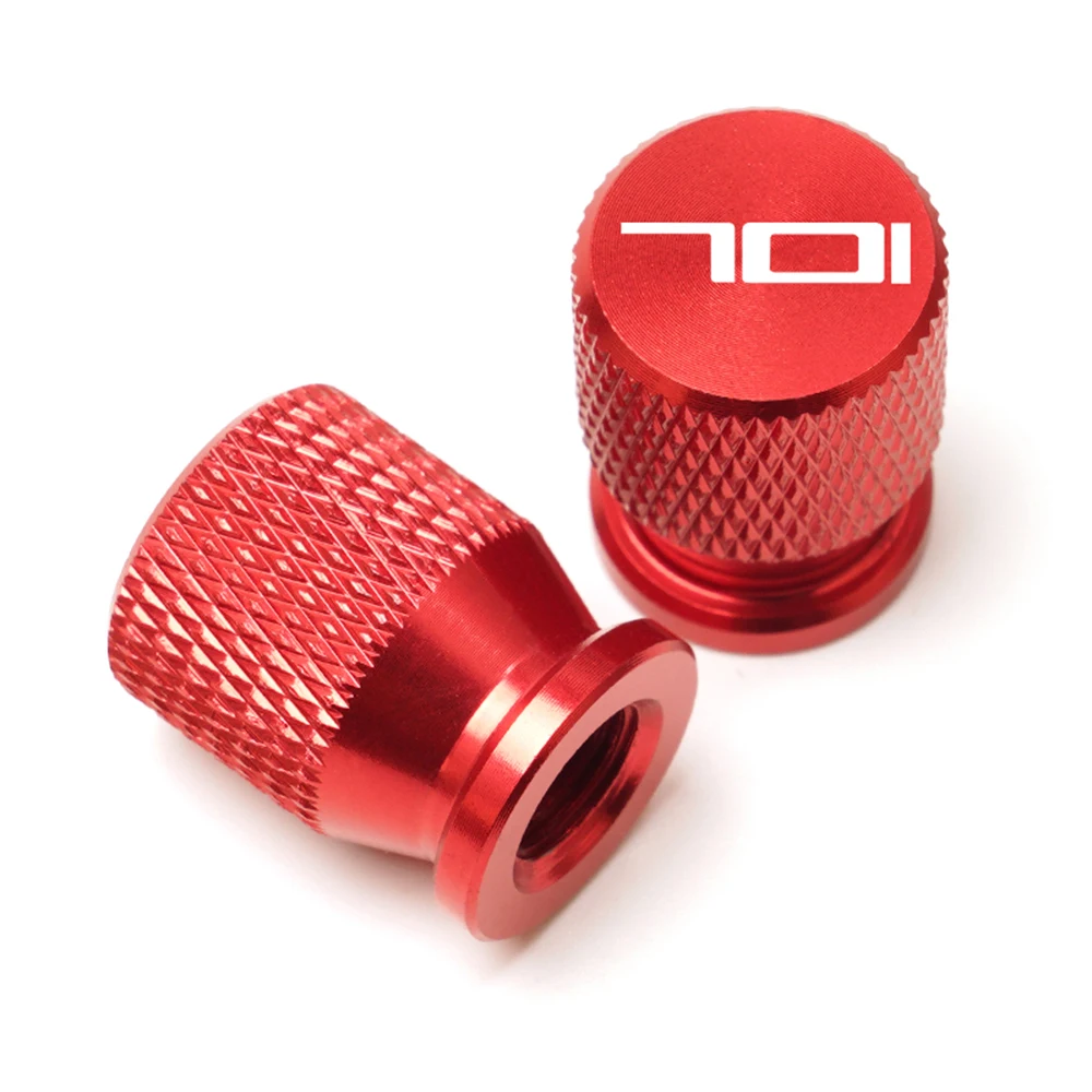 With Logo "701" Motorcycle CNC Aluminum Valve Core Cap Aerated Mouth Tires Gas Nozzle Cover For Husqvarna 701 SUPERMOTO & ENDURO view 4