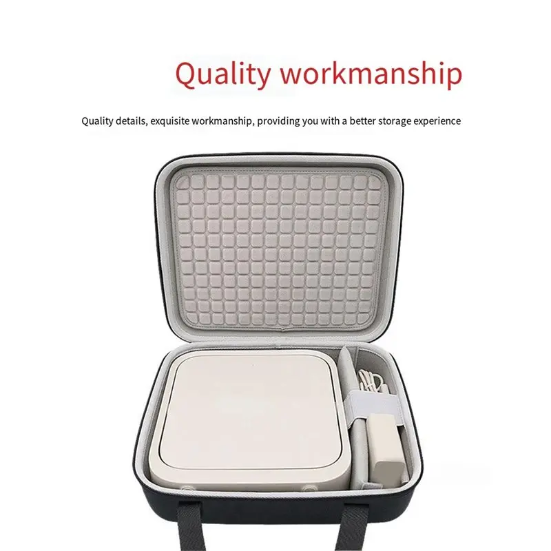 DTB7 Portable Projector Carrying Case Hard Storage Box for XGIMI Z9X Z9X Mate Outdoor Travel Shockproof Bag