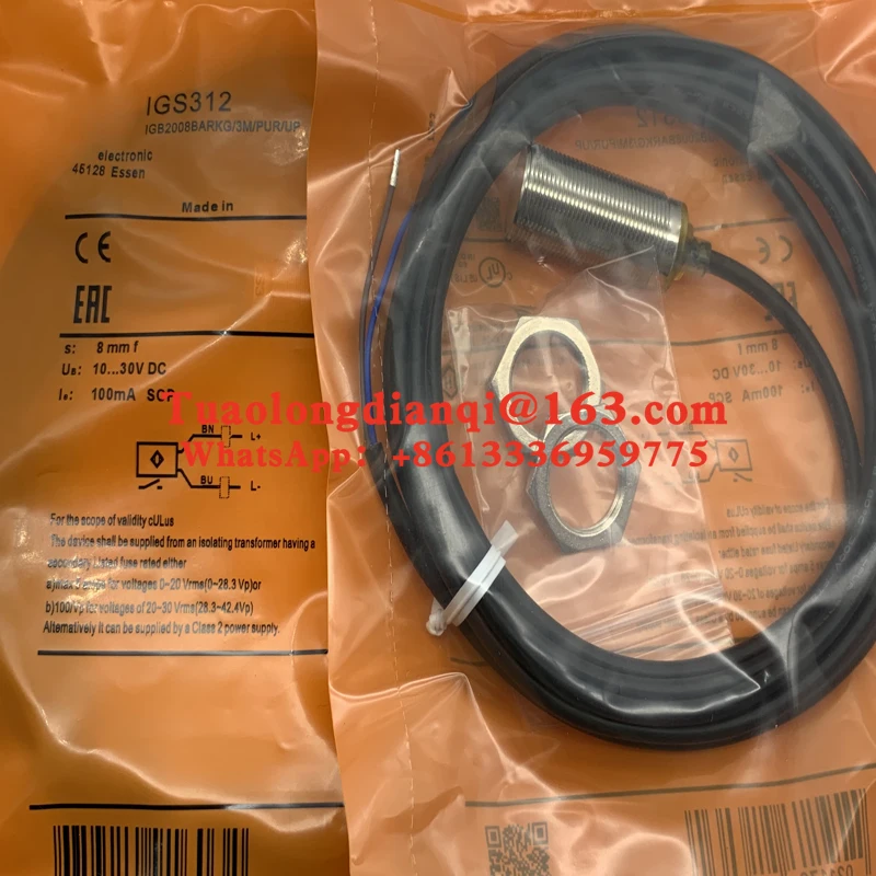 Interruptor do sensor da proximidade, uma garantia do ano, IGS293, IGS300, IGS306, IGS307, IGS308, IGS312, novo, original