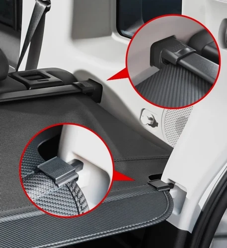 Imagen 2 del producto Panel de partición de maletero de coche apto para Jetour Traveller T2 2023 2024 2025 modificación cortina de maletero de coche accesorios interiores de coche