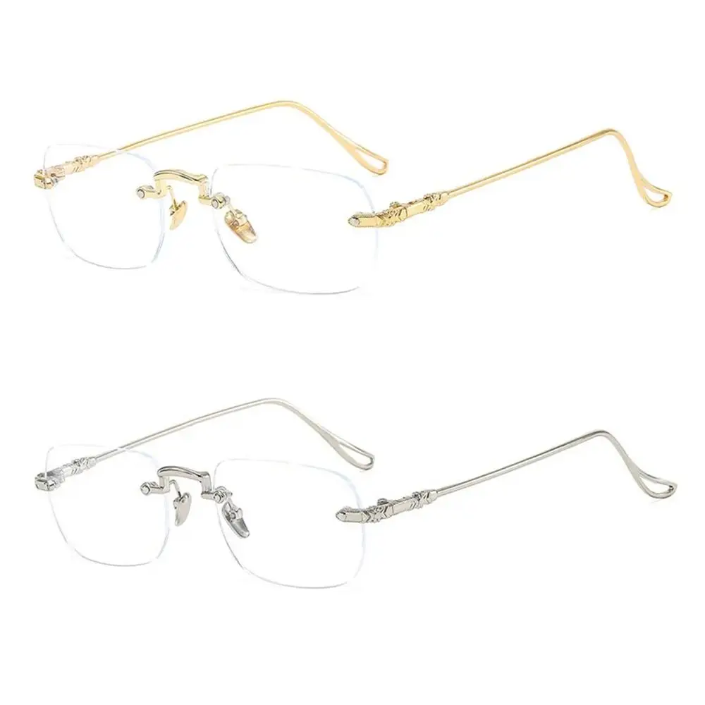 Blue Ray Blocking Anti-Blaulicht-Lesebrille Ultraleichter Augenschutz Quadratische Brille PC Optische Brillenbrille