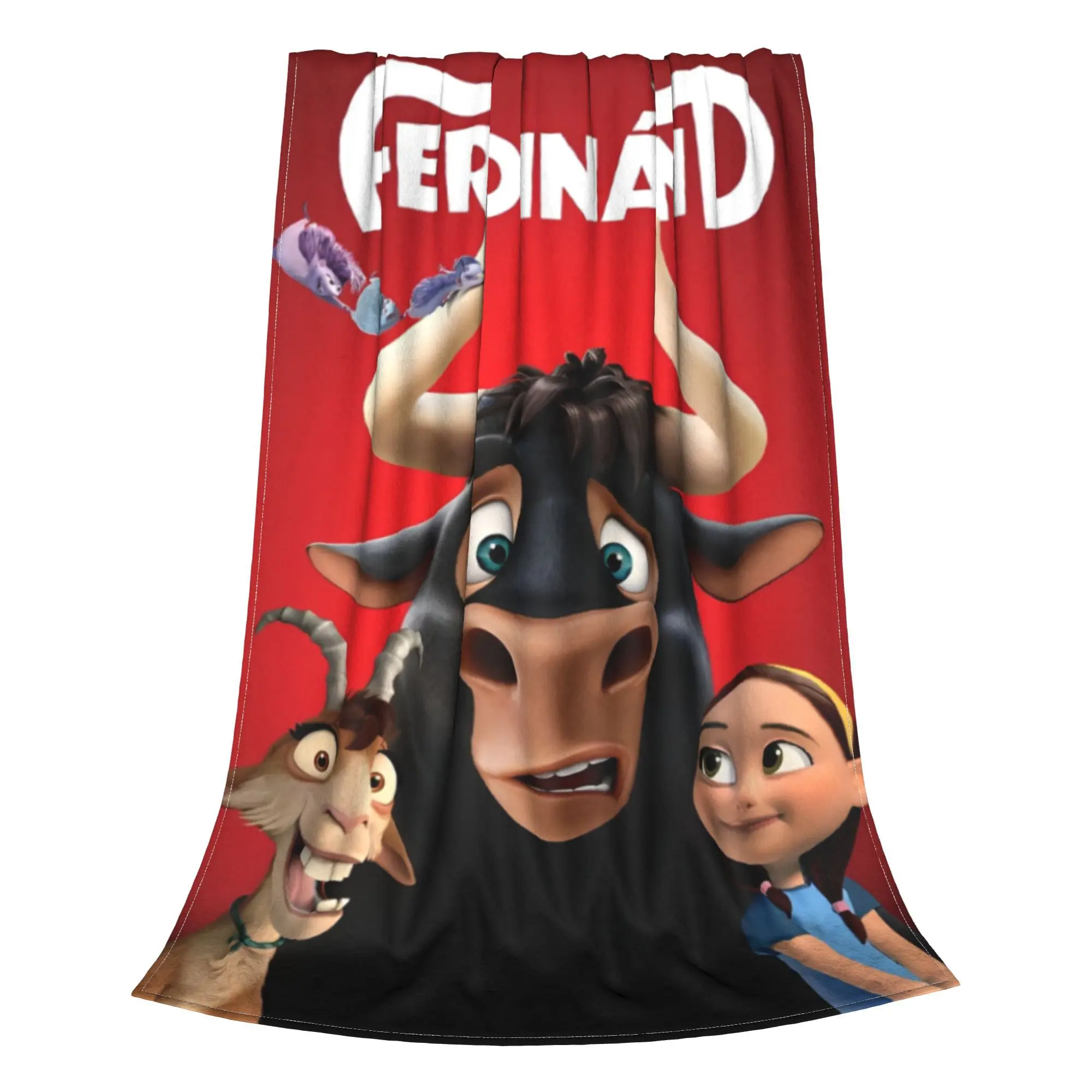 Relax ferdinand cartoon  Blanket Merch Home Decorative  Throws And Blankets Ultra-Soft Fleece for Bedroom