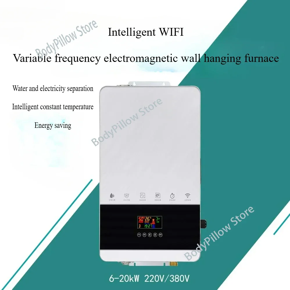 Inside Pump And Magnetic Coil Induction Heaters For House Heating