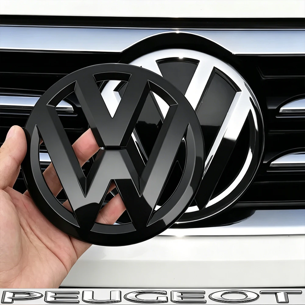 

2Pcs Not Affect ACC Car Front Grill Rear Trunk Emblem Lid Accessories For VW Golf Tiguan T-Roc Polo Passat ID.4 T-Cross ID.3 Tai