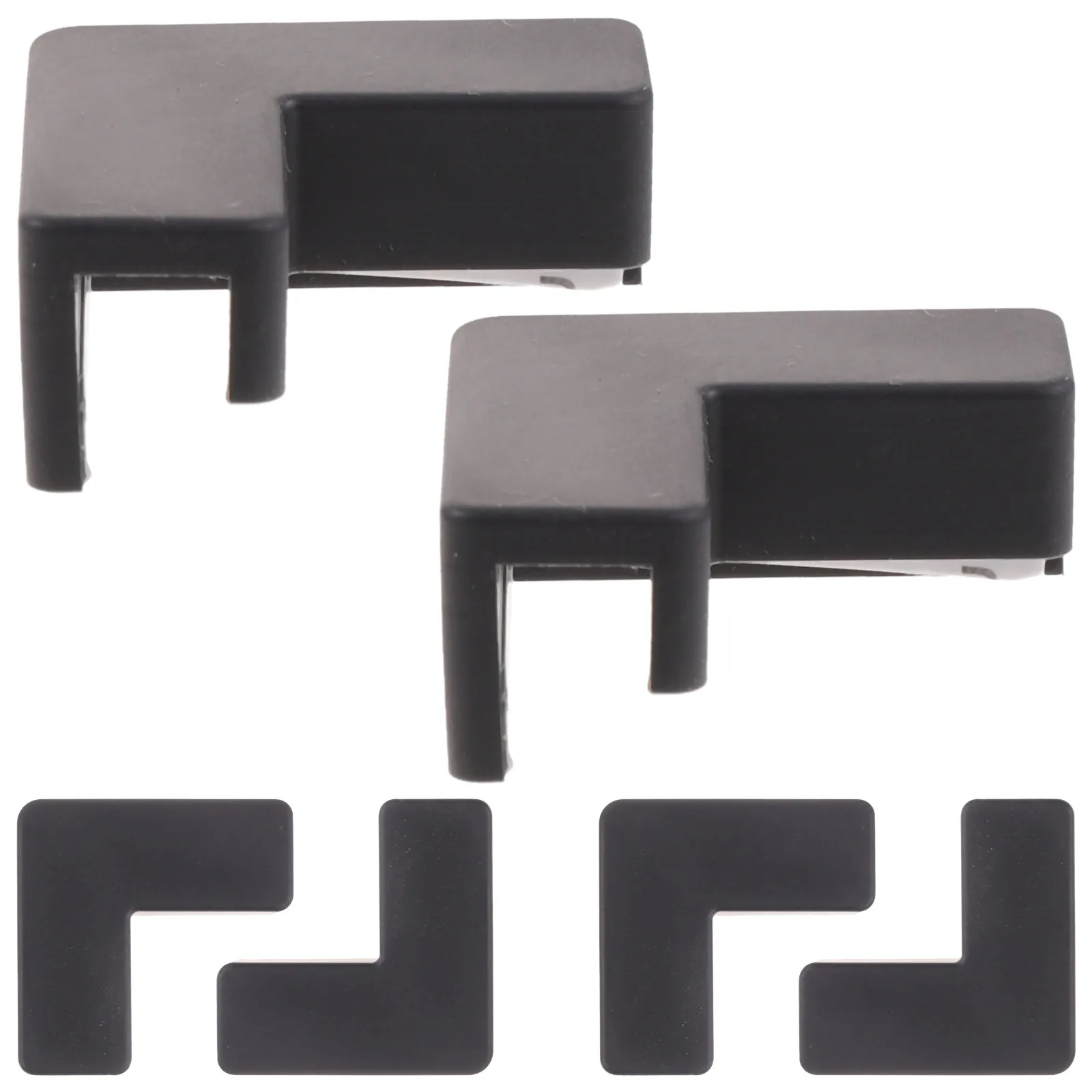 

6Pcs Corner Protectors for Pet Carrier Tank Safety Bumper Exquisite Workmanship Easy Install Corner Protector Tank
