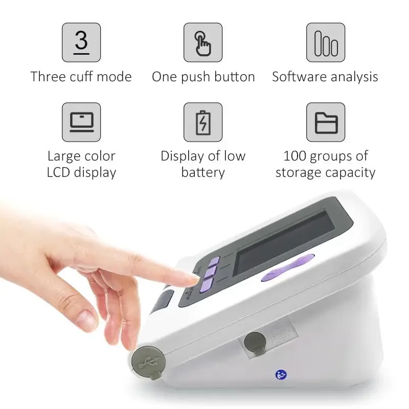 CONTEC08a Vet Animal Blood Pressure Detector Can Be Equipped With Blood Oxygen Function Probe And Cuff Of Various Sizes