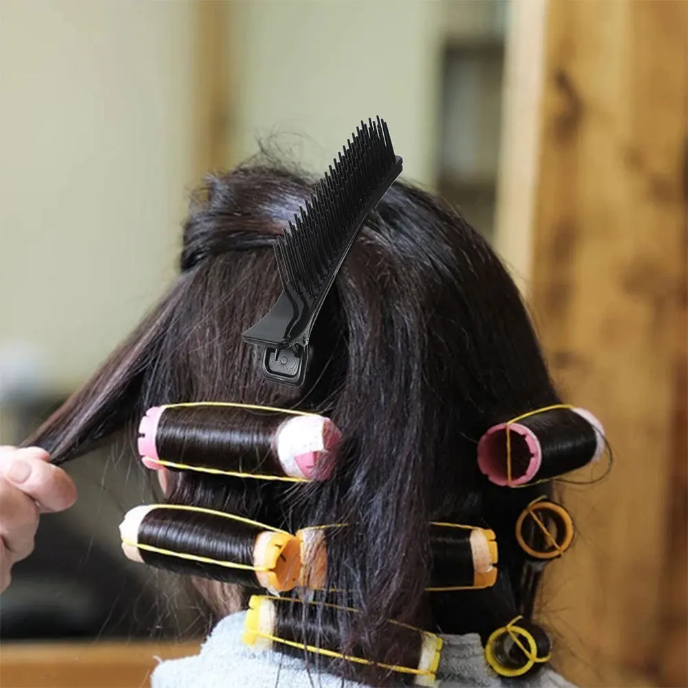 

2pcs Sectioning Salon Professional Styling Clips Nonslip Partitioning Tools For Dyeing Cutting Alligator Hair Clips For Hair
