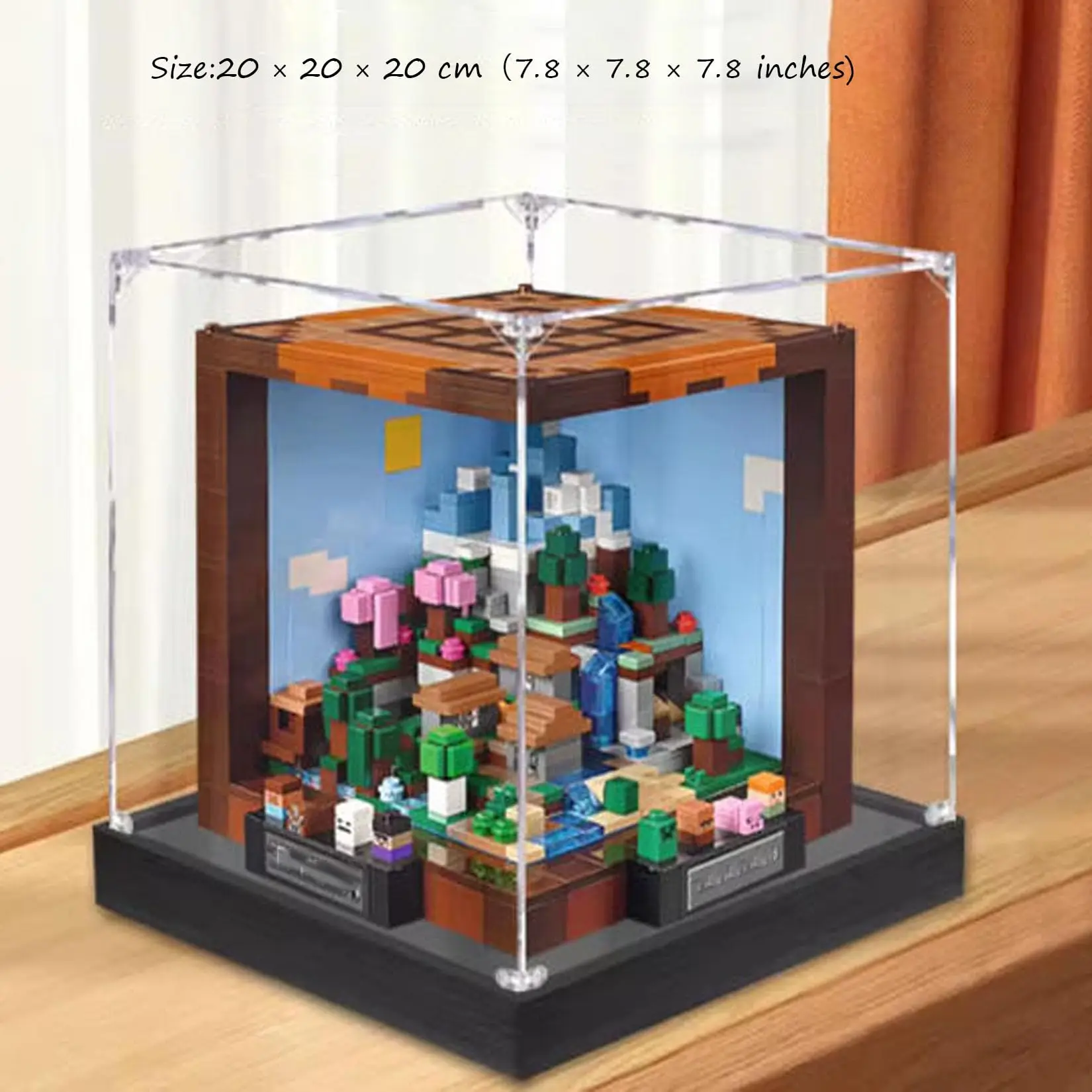 

Акриловая витрина для модели креативного верстака Lego 21265, пылезащитная витрина, прозрачная витрина (только витрина)