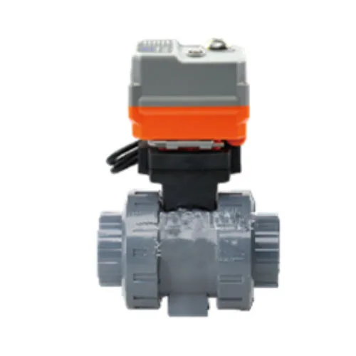 ASTM Industry Plastic PVC Electric Ball Valve 3 Inch 4 inch 1'' CPVC Ball Valve Metering Socket True Double Union Ball Valve