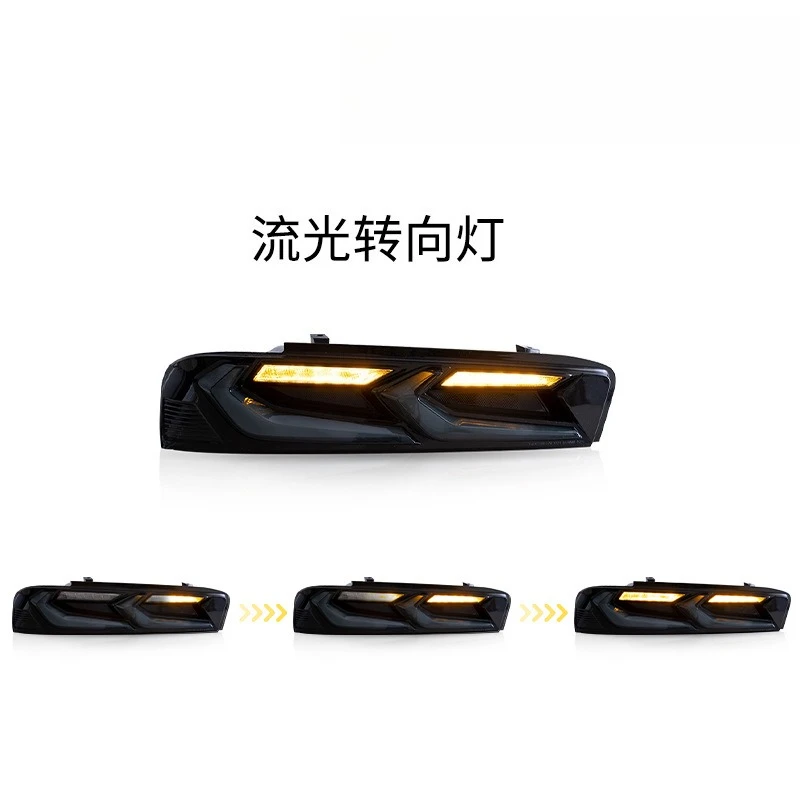 

Подходит для Chevrolet Camaro 2016-2018 модифицированный задний фонарь в сборе, средняя версия plug and play