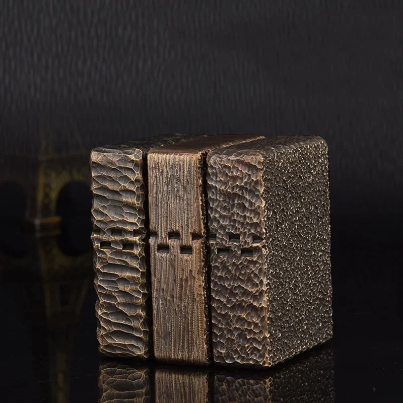 

ZORRO из чистой меди, боевая броня ручной работы, броня, керосиновая зажигалка, шестисторонние рельефные винтажные зажигалки, гаджеты для курения для мужчин