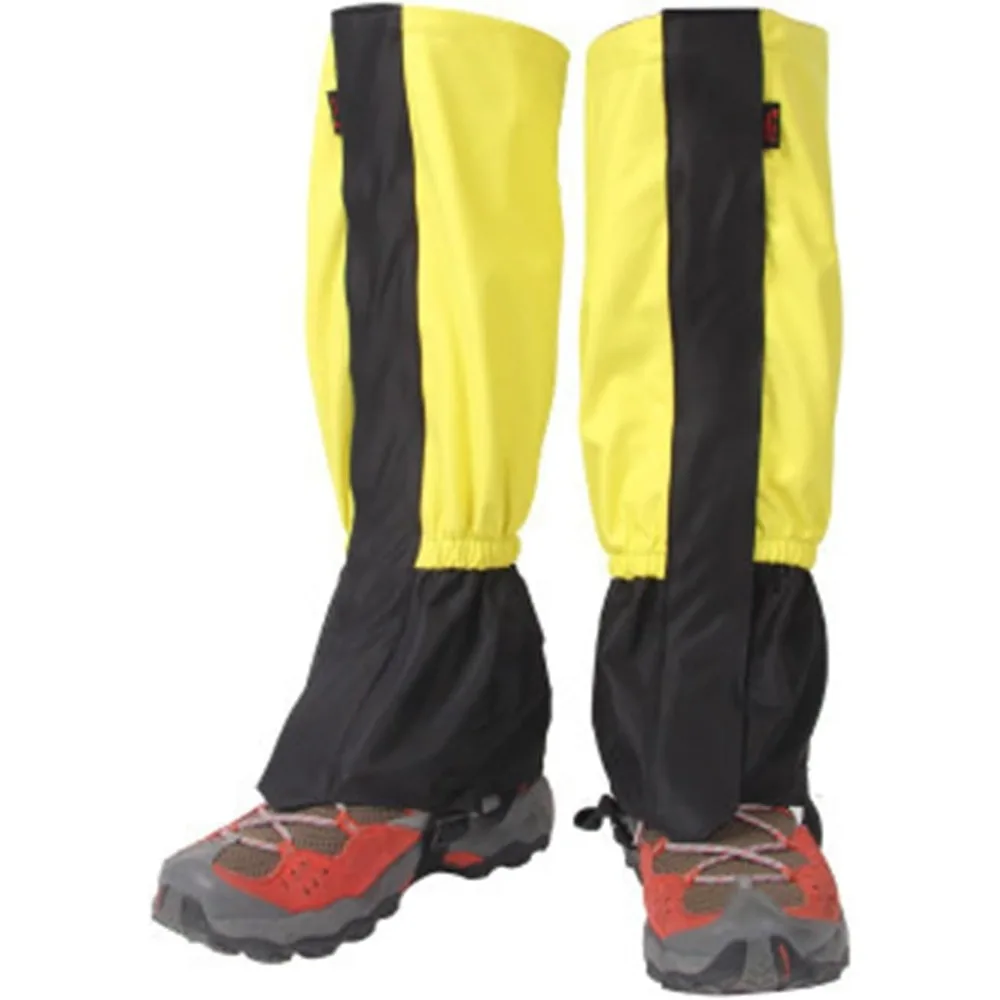 

1 Pair Leg Gaiters,Outdoor Gaiters,Waterproof Gaiters,Lightweight and Adjustable in Size for Climbing,Hunting and Walking