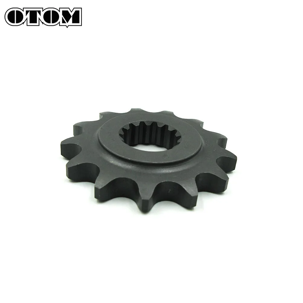 OTOM Motorcycle Front Sprocket 13/14T Chain Wheel 520 530 For ZONGSHEN Engine NC450 Pit Dirt Bike Off-road Motorbike Accessories