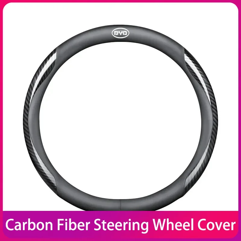 

Universal Car Steering Wheel Covers Anti-Slip Interior Accessories For BYD F3 F0 S6 S7 E5 E6 M6 G3 G5 Car Decoration Accessories