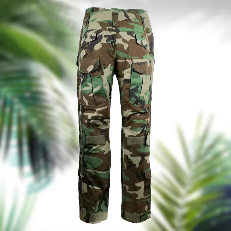 Ropa de trabajo de camuflaje para deportes al aire libre, pantalones informales de senderismo resistentes a los arañazos, transpirables, para primavera y otoño