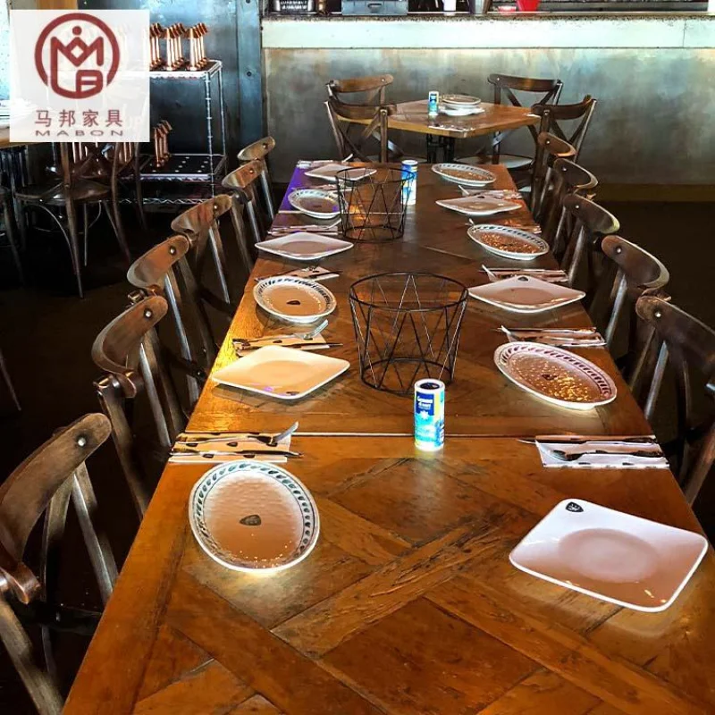 custom.Hot Selling Coffee Shop Table Top Restaurant Desk Home Supermarket Rest Area Wooden Table