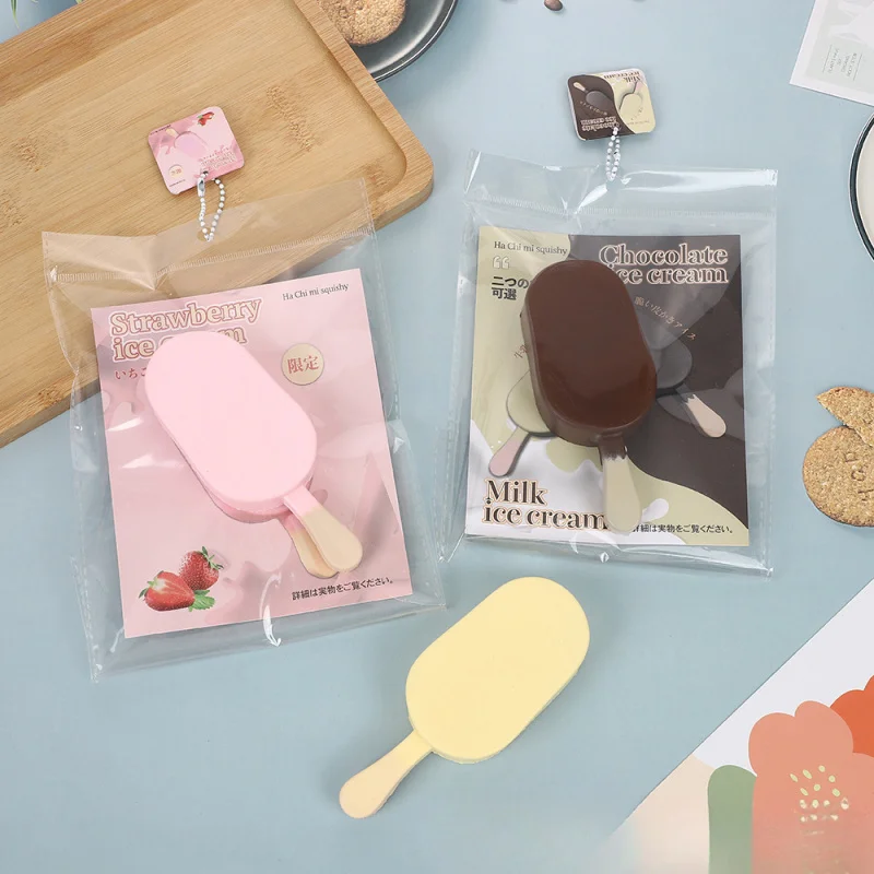 

Chocolate Ice Cream Squishy Toy Slow Rebound Popsicle Stress Release Squeeze Toy Hand Relaxation Gift Item Toys