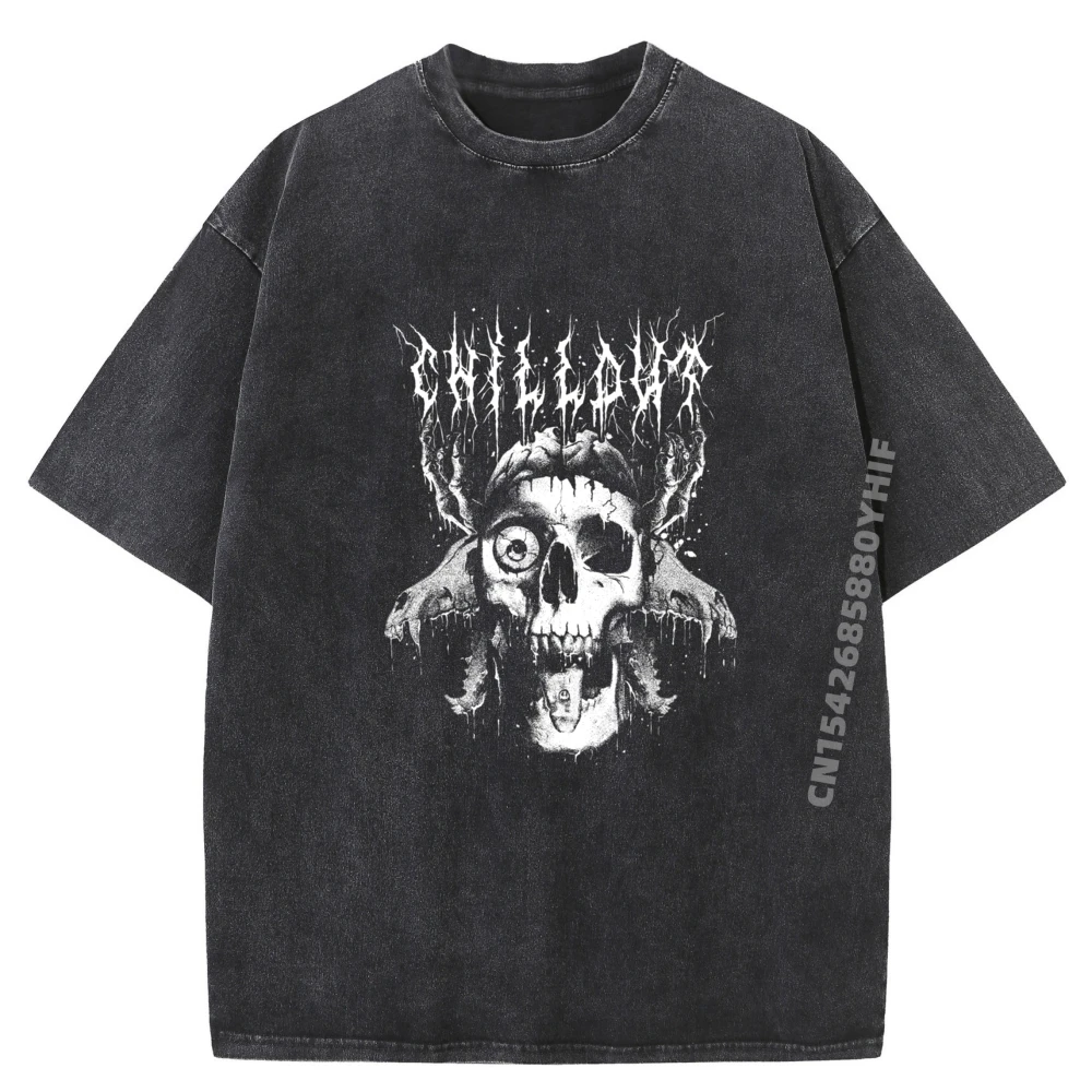 

Эстетическая уличная одежда в стиле гранж, мужская одежда, потертая футболка большого размера, мужские хлопковые свободные удобные футболки с рисунком