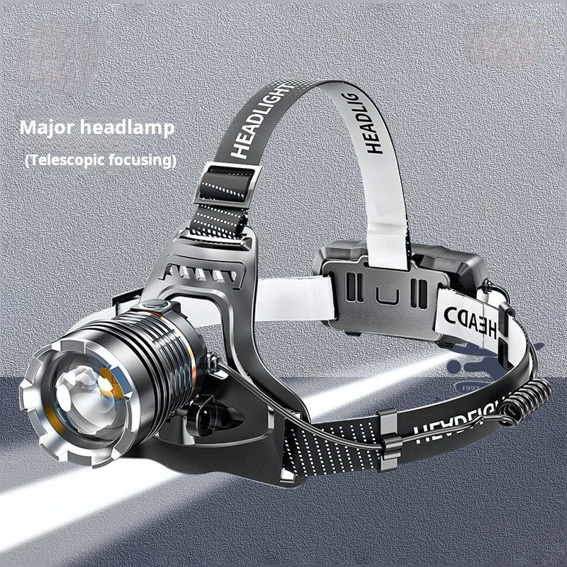 2024 Hot Selling Induction Headlamp LED Head Flashlight Rechargeable Headlamp with 4 Lighting Modes Fishing Camping Lantern