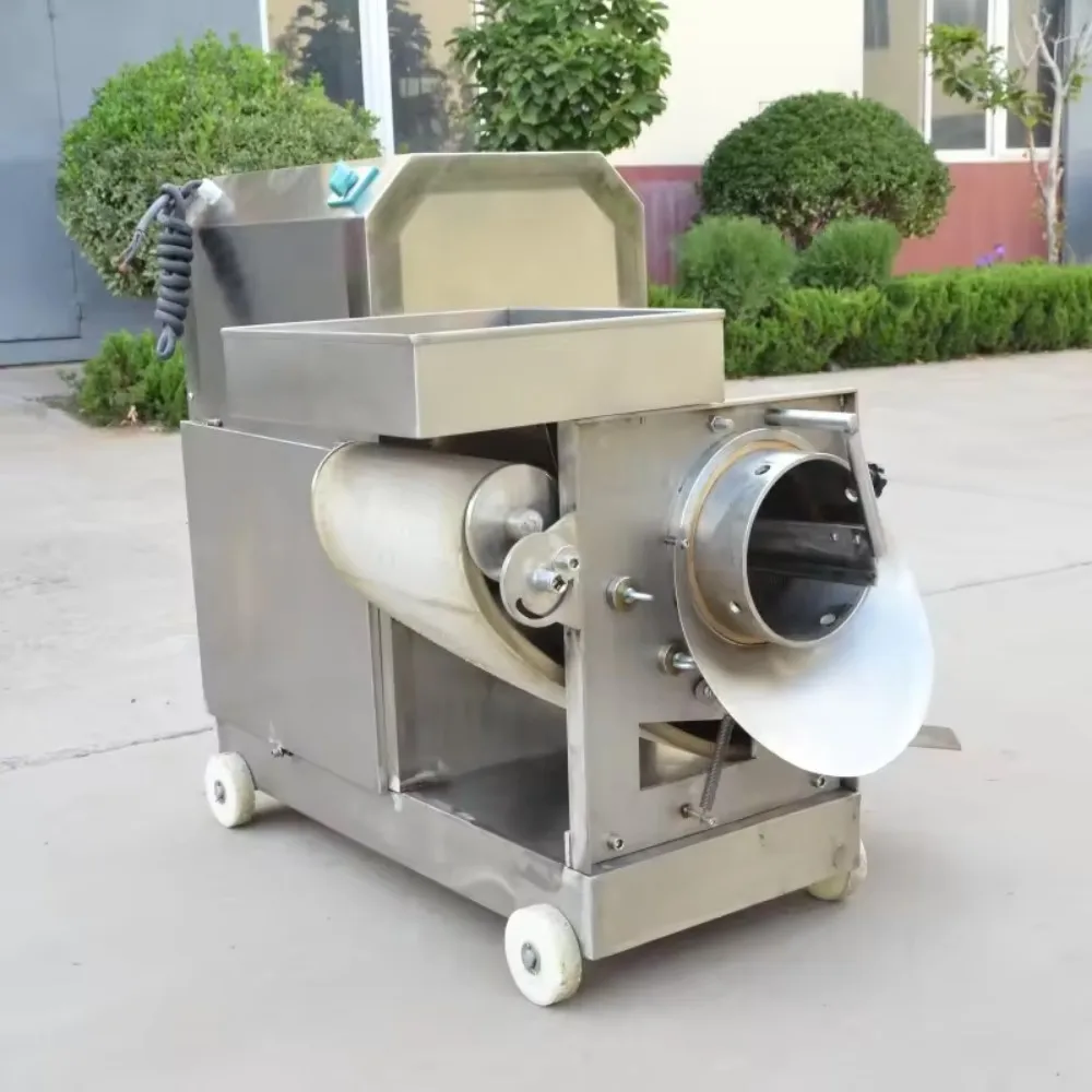 Automatic Industrial Fish Meat Separator & Demolding Machine - Gear Core Component for Seafood Processing in Food Factory