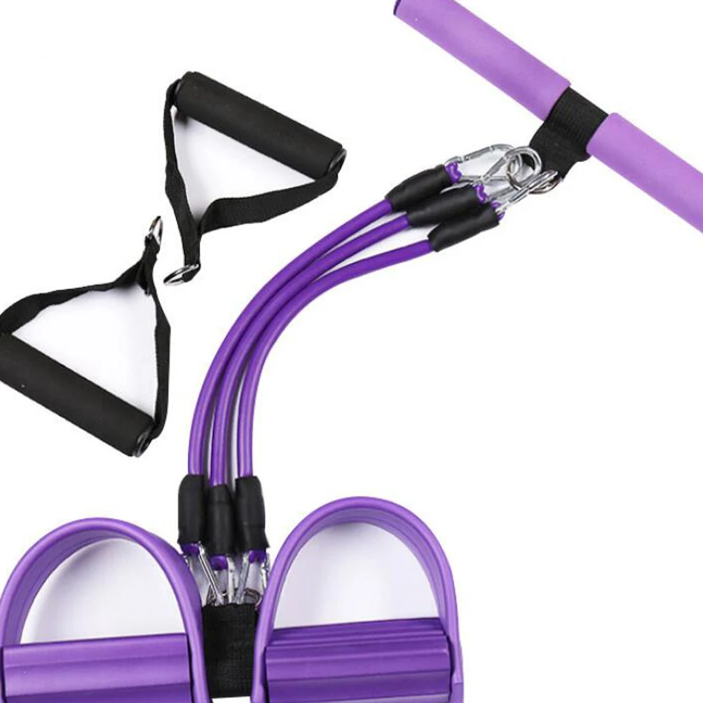 

3 Tubes Fitness Rope Durable TPE Biceps Triceps Shoulders Abdomen Training Pulling Accessories Yoga Straps Equipment Sports