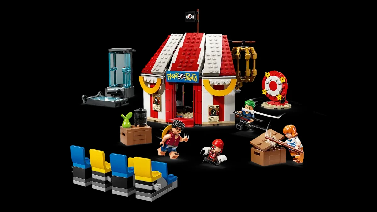 Review and Guide: LEGO® ONE PIECE Buggy The Clown's Circus Tent