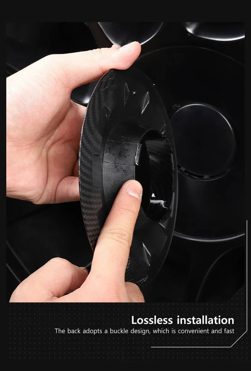 Apply to Tesla Model Y Performance 20in Hub Center Protective Cover Wheel Covers Wheel Caps Car Replacement Accessories