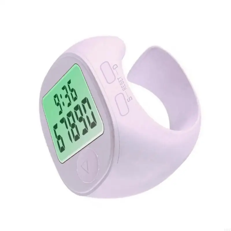 Wearable Digital Rings Counter High Precised Counting Rings Quiet Operation 5 Digit up to 99999 for Religious Practices