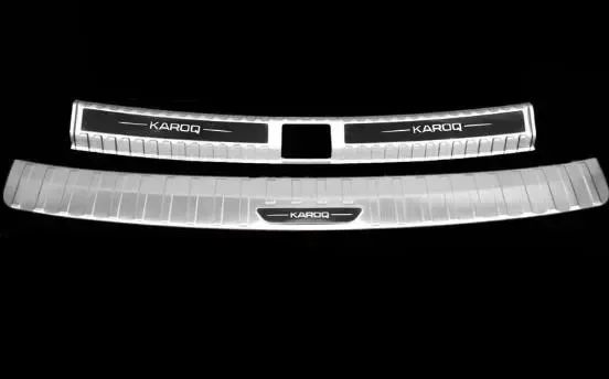 For Skoda KAROQ 2017-2023 stainless steel trunk threshold guard board anti-scratch protection car accessories