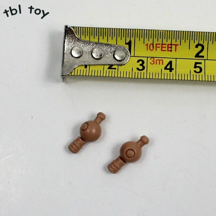 1/6 Scale Male/female Soldier Hand Connector Body Accessory Model for 12 Inch Action Toy Figures Suntan Wheat Color Doll