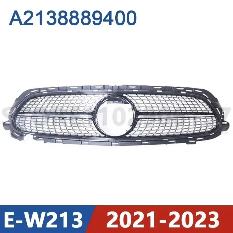 

for 2021-2023 W213 Mercedes Benz E200 E260 E300 E350 Front Bumper Radiator Grill A2138889400 2138889400