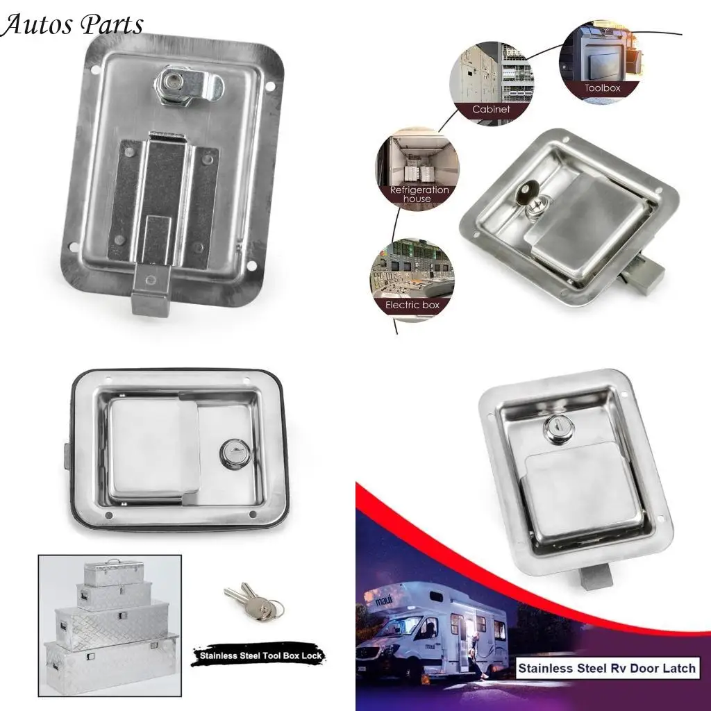 

57ba нержавеющая сталь дверной замок прицепа инструментария на инструментарии 6x4inch ручка грузовика защелки