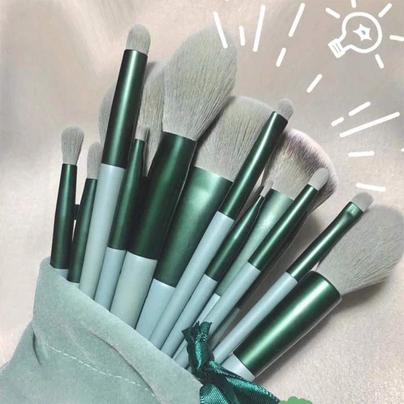 Pinceaux de maquillage professionnels, brosse pour fond de teint, poudre, fard à barrage, mélange Kabuki, outil de beauté